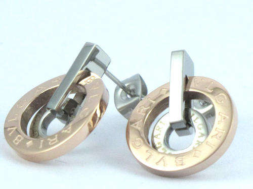 ***R899*** 14K Gold Plated [ Bvlgari Earings ] Look Speaks when Words Can't [ LustforLooks ]