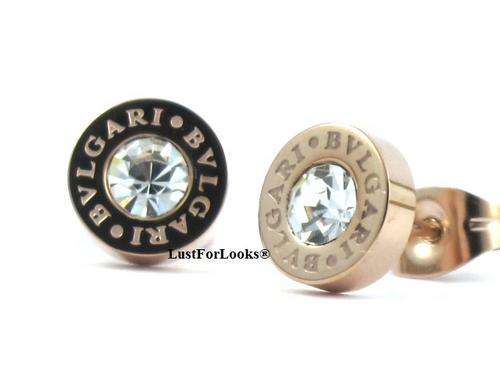 BVLGARI  ( Gold EARINGS ) Look Speaks When Word's Can't [ Only from LustForLooks ]