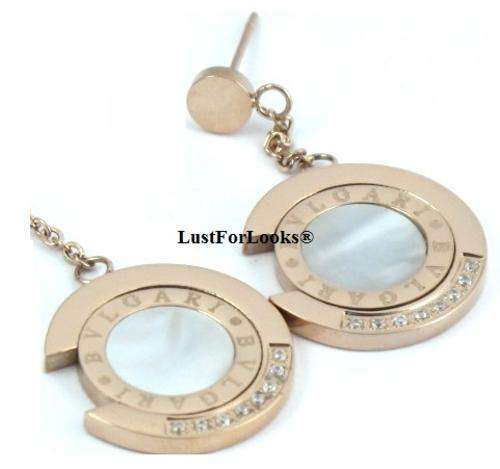 BVLGARI  ( Gold EARINGS ) Look Speaks When Word's Can't [ Only from LustForLooks ]