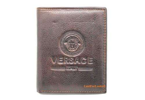 *** Genuine Leather *** VERSACE [ WALLET ] Black Colour [ New Design ] Him Or Her? Best