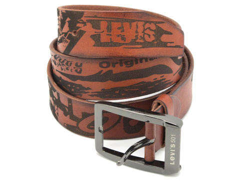 *** Genuine Leather *** Levis Belt ( UniSex ) Size 117cm  [ Look Speaks when Words can't ]