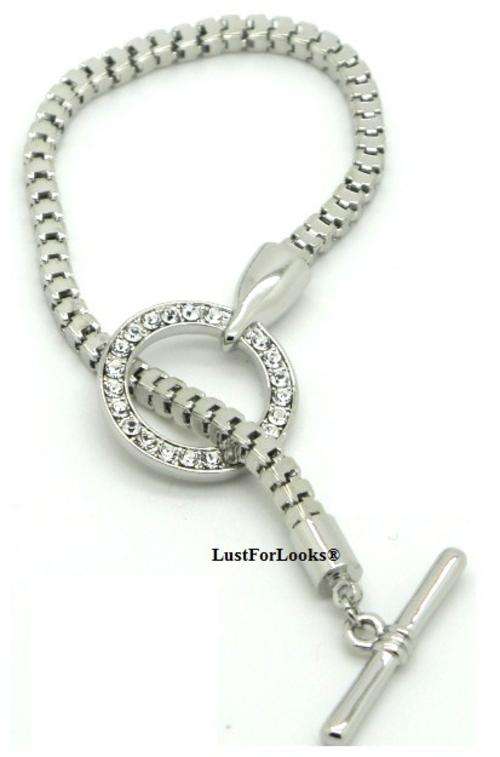 *** Made By Swarovski Elements *** Ladies Bracelet *** Money Back Guarantee * [ For Her ] *
