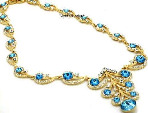 ****R3999**** Bridal ? Engagement ? Wedding ? Party ? [First Time on BidorBuy ] Gold Plated Necklace