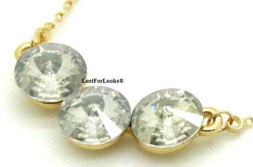 ****R999**** Bridal ? Engagement ? Wedding ? Party ? NECKLACE # Fresh ROSE Gold Plated