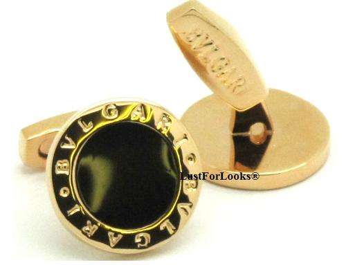 Only From LustForLooks [ BVLGARI ] [ Cufflinks ] Set Of Two ( 2 ) 100% Authentic