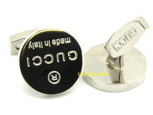 Only From LustForLooks [ GUCCI ] [ Cufflinks ] Set Of Two ( 2 ) 100% Authentic