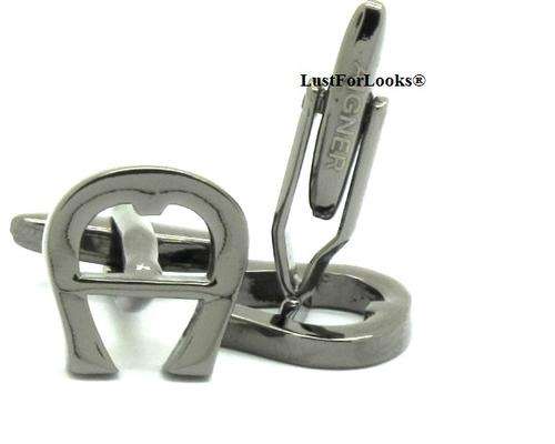 Only From LustForLooks [ Aigner ] [ Cufflinks ] Set Of Two ( 2 ) 100% Authentic