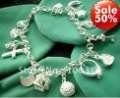 Charm Bracelet with 13 Charms