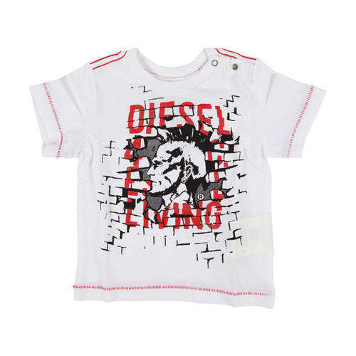 Diesel Baby Boy - Totely b T Shirt, White