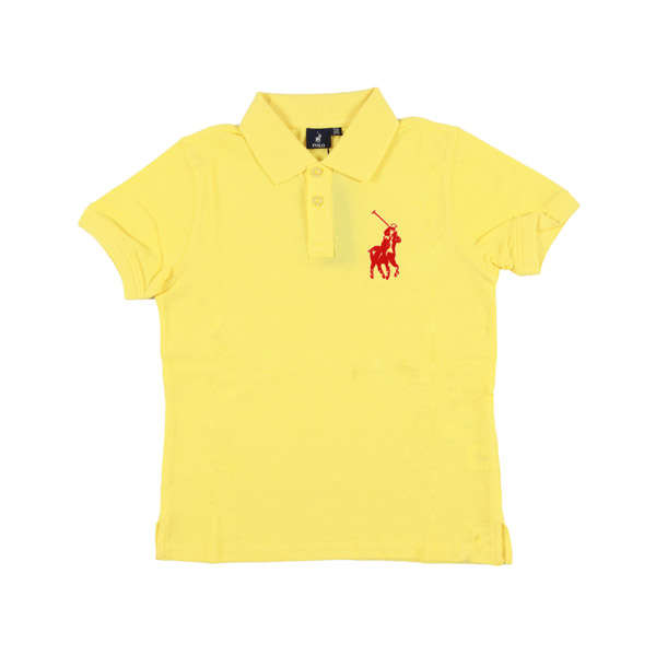 Polo Boys Cotton Golfer, Yellow