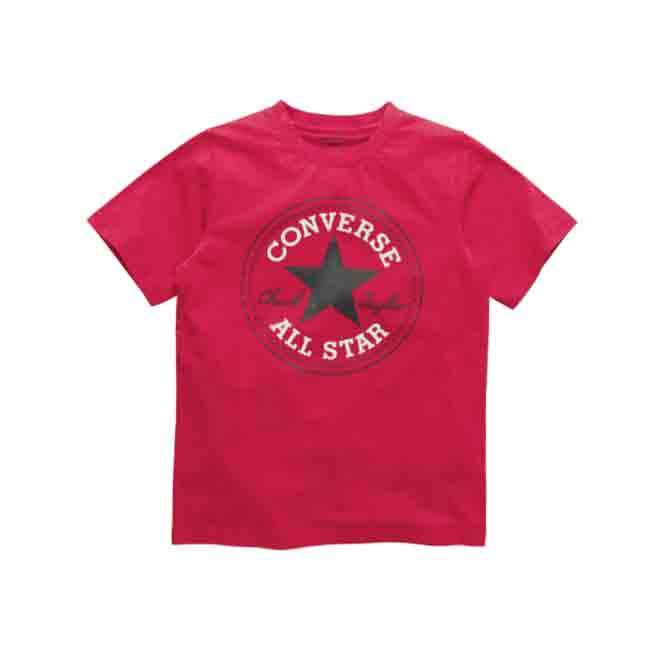 Converse Boys Chuck Patch T-Shirt, Red