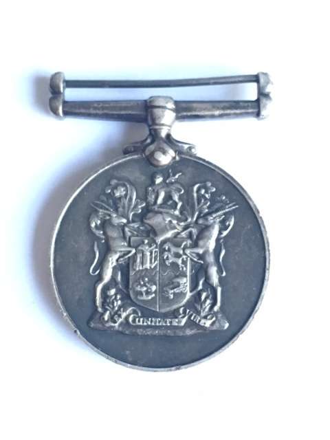 Full Size South African Service Medal. FOR WAR SERVICES. 1939-1945. World War 2
