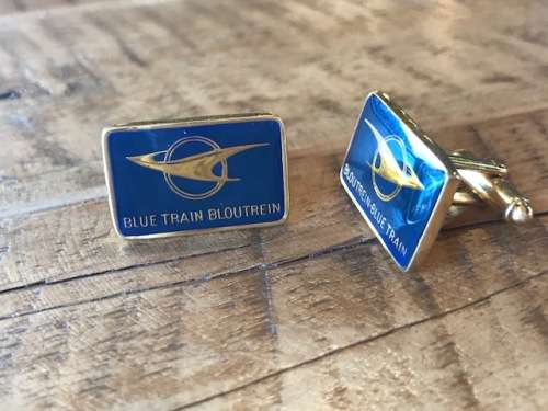 Blue Train/ Bloutrein Cufflinks