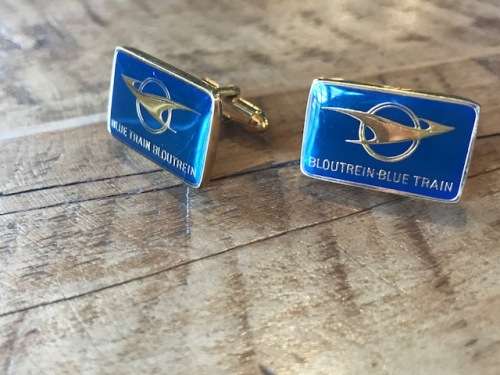 Blue Train/ Bloutrein Cufflinks