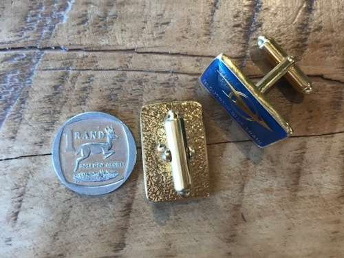 Blue Train/ Bloutrein Cufflinks