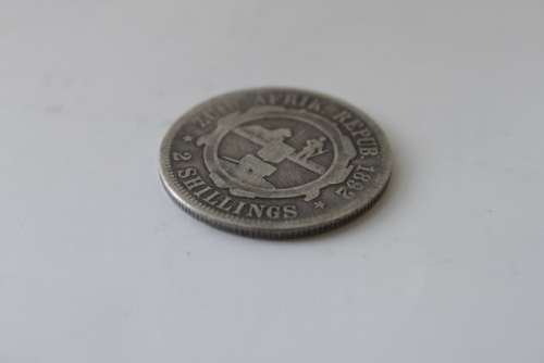 Paul Kruger ZAR Two (2) Shillings of 1892 ***R1 START***