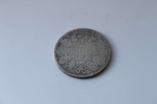 Paul Kruger ZAR One (1) Shillings of 1896 ***R1 START***