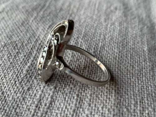 Sterling Silver Marcasite Ring