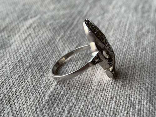 Sterling Silver Marcasite Ring