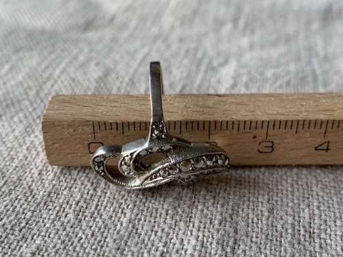 Sterling Silver Marcasite Ring
