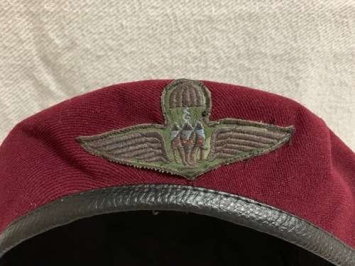 Thailand Jump Wings Military Paratrooper Beret ***R1 START***