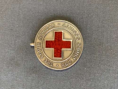 Sterling Silver- The South African Red Cross Society Proficiency Medallion *R1 START*