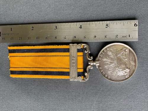 1879 SOUTH AFRICA ZULU WAR MEDAL ***R1 START***
