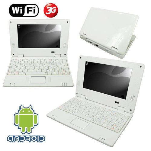 7 inch Android 2.2 Laptop Netbook Computer VIA 8650 Notebook WIFI ~ 3G ~ BLACK