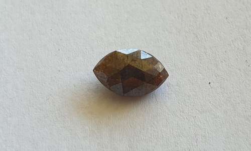 Massive 1.70ct Solitaire Fancy Reddish Brown Natural Diamond Marquise Cut SI2 ! R95 300 Certificate