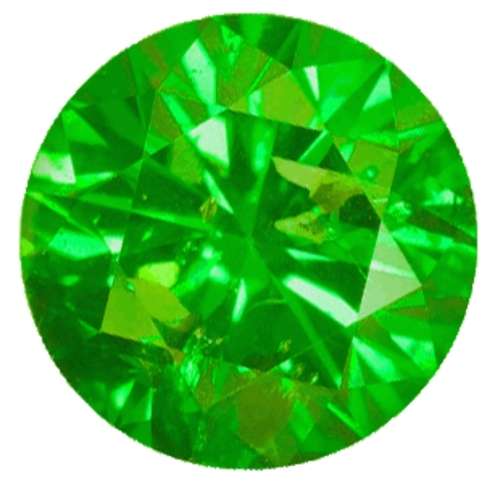 Stunning 1.35ct Natural Fancy Intense Green SI2 Diamond