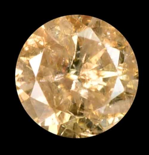 Ultra RARE  ! 100% Natural Not enhanced Fancy Pink Orange Round Cut Diamond  : 0.20ct ! R59 000