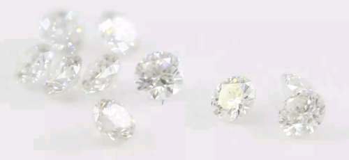 100% Natural Untreated VVS2/D Diamonds 1mm Diameter - Round Brilliant Cut PRICE PER DIAMOND