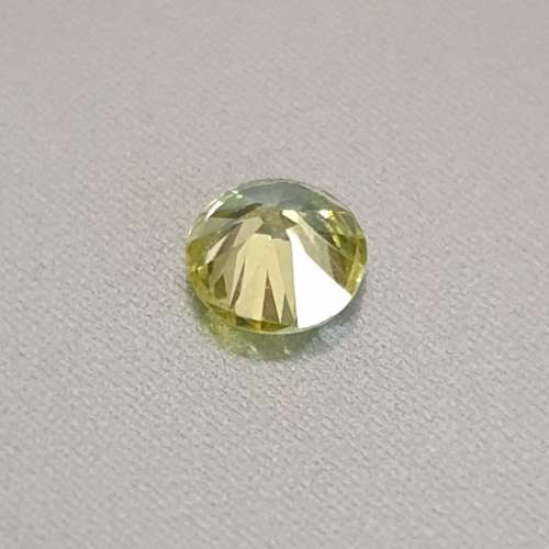 *Massive Natural Diamond Sale* 0.16ct Fancy Intense Yellow Diamond Round Cut VVS1 !!!!