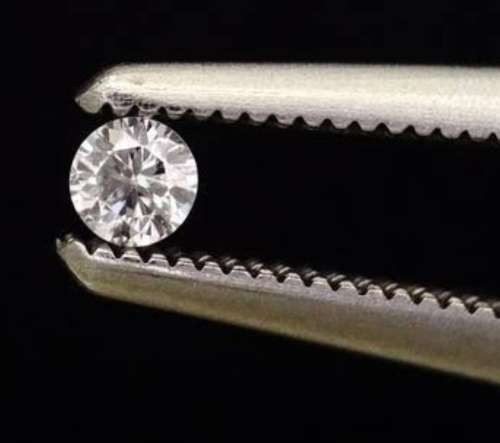 100% Natural Untreated VVS2/D Small Diamonds 1mm Diameter - Round Brilliant Cut - Top grade! x 10 !