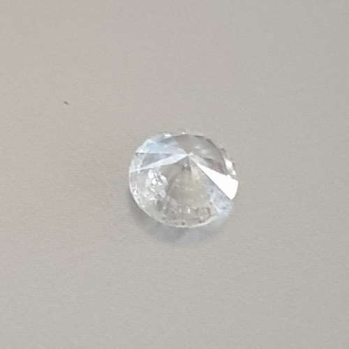 An Ice White Beauty ! 0.76ct Lab Certified Natural Round Cut Diamond SI1/D - Absolutely Gorgeous!