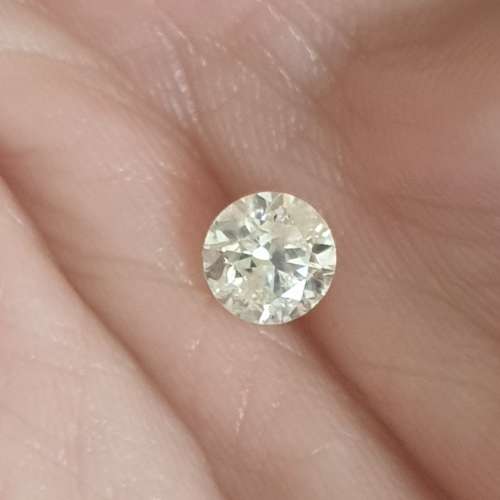Stunning NOT ENHANCED 1.02ct Natural Loose Diamond Brilliant Round Cut H/I