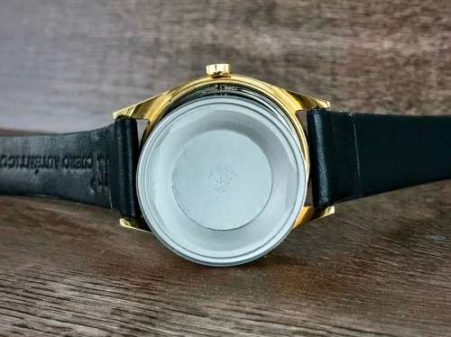 Superb Vintage 1960's Ulysse Nardin 18k Gold Plated Men's Automatic Wristwatch - Mint Condition