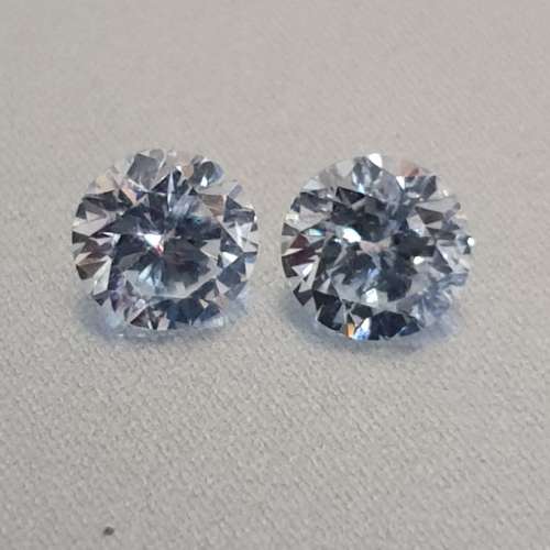 Beautiful Pair of 0.18ct EACH Natural Loose Diamonds Brilliant Round Cut SI1 / D !