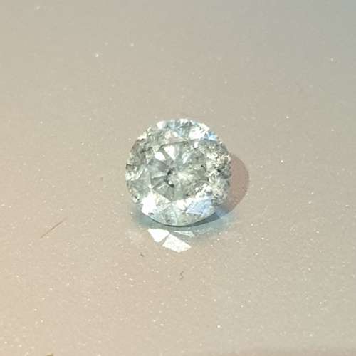 IGL Certified Natural Loose Diamond: 0.76ct Round Cut I1/i