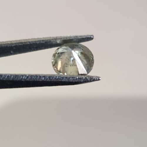 0.52ct Natural Loose Diamond Round Brilliant Cut Fancy Golden Champagne !  Stunning Brilliance !