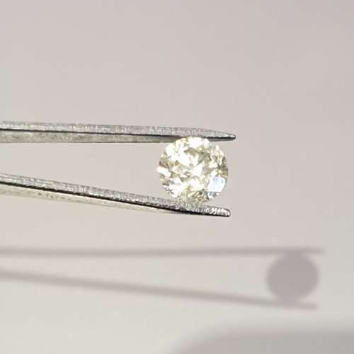 0.52ct Natural Loose Diamond Round Brilliant Cut Fancy Golden Champagne !  Stunning Brilliance !