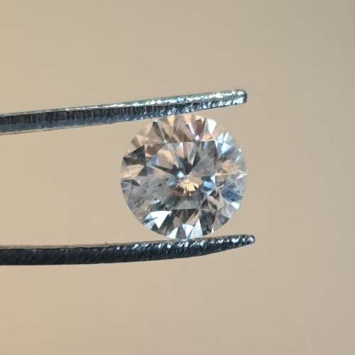 A Superb 0.50ct IGL Certified Natural Round Brilliant Cut Diamond SI2 / D - Stunning Brilliance !