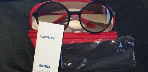 Brand New Authentic Ladies Vogue Black & Red Sunglasses VO 5036-S