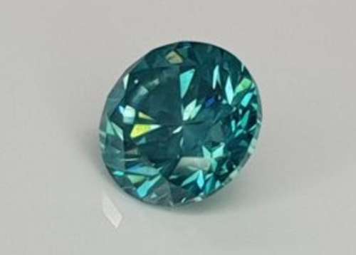 Absolutely Gorgeous 1.27ct IGL Lab Certified Natural Fancy Vivid Greenish Blue Diamond SI1 !