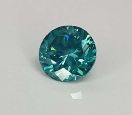 Absolutely Gorgeous 1.27ct IGL Lab Certified Natural Fancy Vivid Greenish Blue Diamond SI1 !