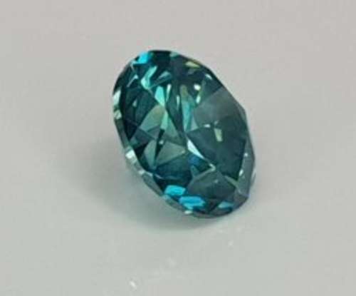 Absolutely Gorgeous 1.27ct IGL Lab Certified Natural Fancy Vivid Greenish Blue Diamond SI1 !
