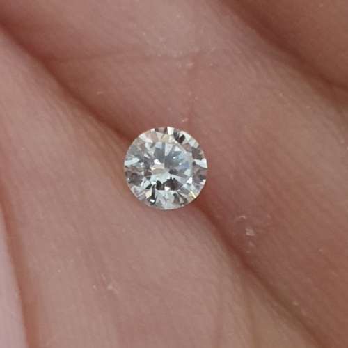 Stunning 0.26ct Natural Loose Diamond Round Brilliant Cut VS1/D !  Stunning Ice White !