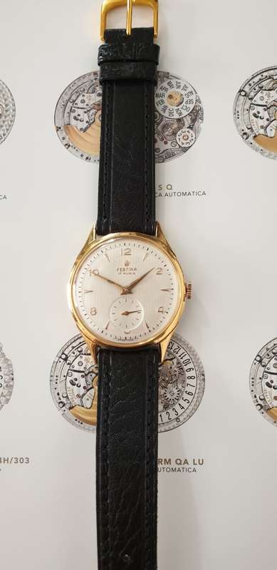 Stunning Vintage 1970's Festina Men's Automatic Wristwatch -  in Mint Condition !!!!!