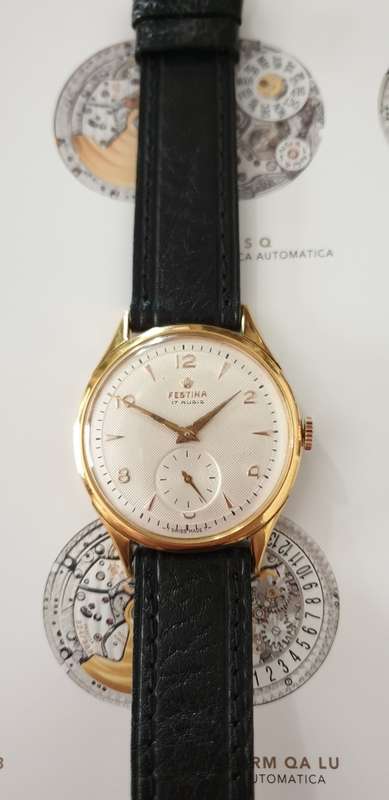 Stunning Vintage 1970's Festina Men's Automatic Wristwatch -  in Mint Condition !!!!!