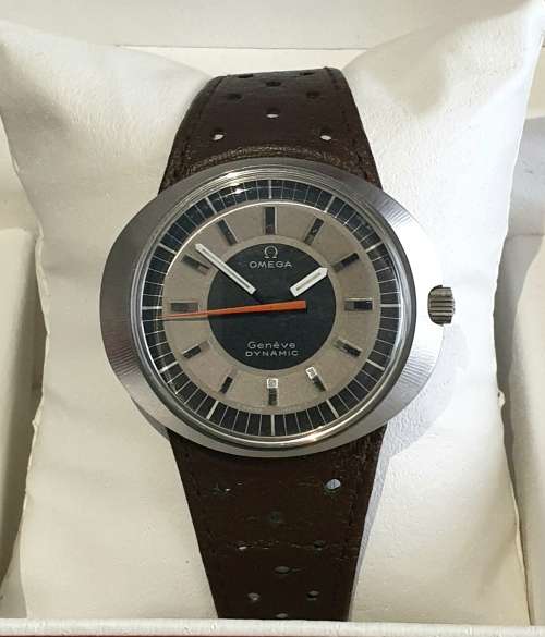 RARE 601 Movement ! Vintage 1968 Omega Dynamic Men's Manual Wind Wristwatch Near Pristine Condition